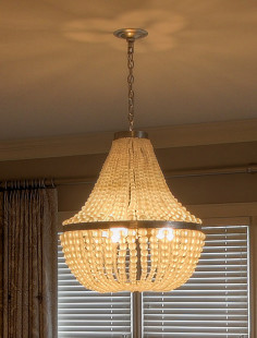 Currey & Company Chanteuse Chandelier Detail